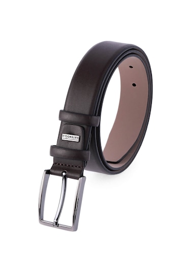 Kahverengi Erkek Klasik Kemer