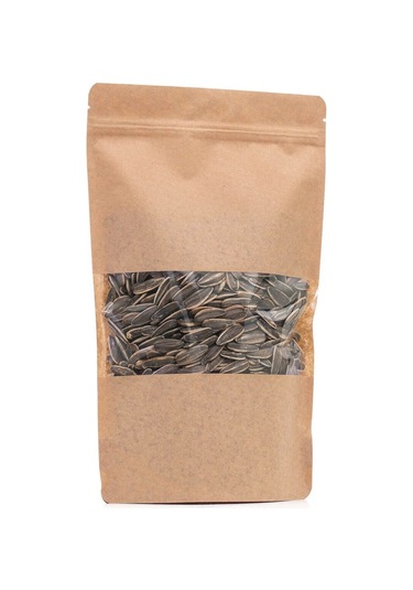 Pencereli Kraft Doypack 18X29 Cm - 100 Adet