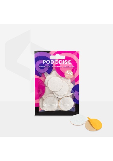 Staleks Pododisk Törpü Yedeği 25mm 80 Grit Large 50li Pdf-25-80w