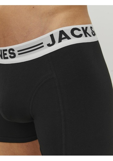 Jack & Jones 12081832 (3' lü) Erkek Siyah Boxer
