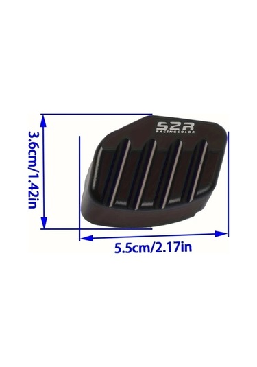 Chuangyinshop Black- Honda Forza 125 250 300 350 Motorcycle Yan Destek Uzatma Alüminyum Alaşım Stabilizör Aksesuar
