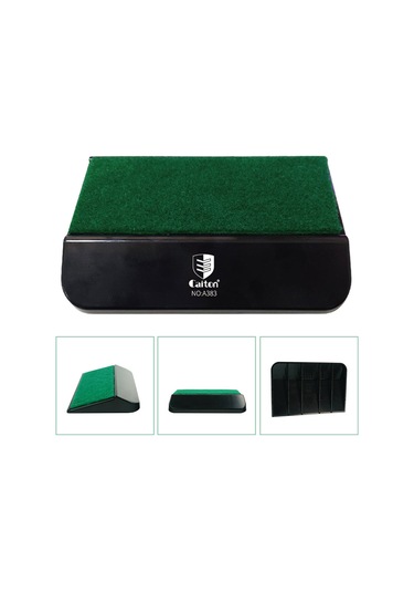 Qingmipy Golf Denge Pedalı - Vuruş Seviyenizi Artırın, Vücut Gücünü Etkili Kullanın, Dayanıklı Plastik Yapı Siyah