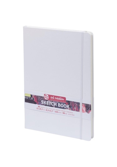 Tac Sk-block Sw White 21x29.7 Cm 140 G Sketchbook