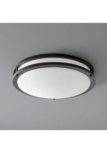 Sekizgen Led 24w Radar Sensörlü Günışığı Tavan Armatürü Siyah