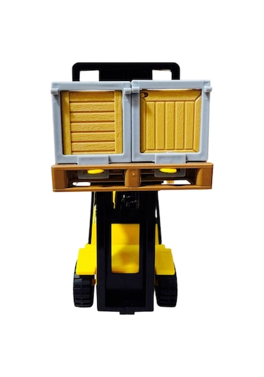 Sürtmeli Işıklı Ve Sesli Müzikli Forklift 1:16 22 Cm