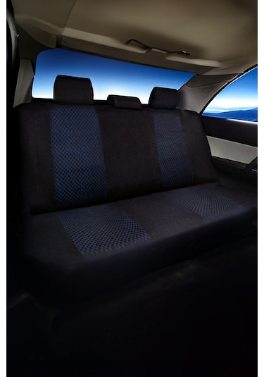 Smrautoaccessory Pam Serisi Oto Koltuk Kılıfı Mavi