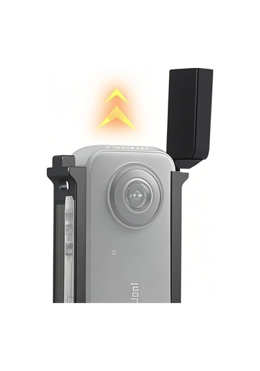 Mufunye Insta360 X3 Kamera Kafesi - Alüminyum Alyuminyum Malzeme - Spor Kamera Koruyucu Kutu