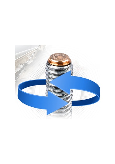 Samdoo Metal Araba Motor Kaputu Destek Çubuğu, Kayma Engeli Bakır Levha, 13mm Sabitleme, Tırnak Korumalı, Rastgele Renk