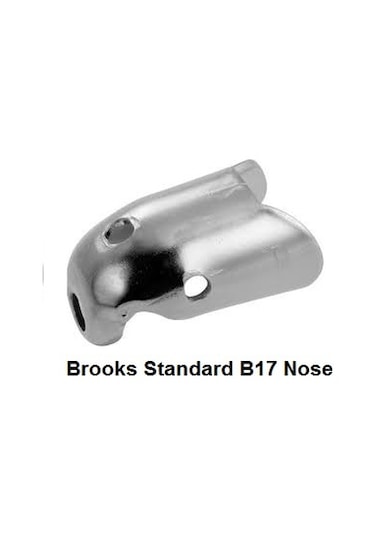 Brooks B17 Standart Burun Vida Yuvası (BYB130) Siyah