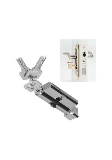 Kosona Alüminyum-demir Allerji Güvenlik Kilitleme Çubugu 3 Anahtarlı 35-50mm Kapı Uyumlu Dayanıklı Konstrüksiyon