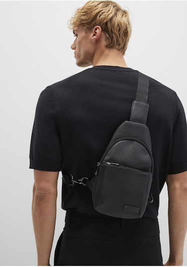 Mavi - Siyah Çapraz Çanta 0911937-900 Siyah