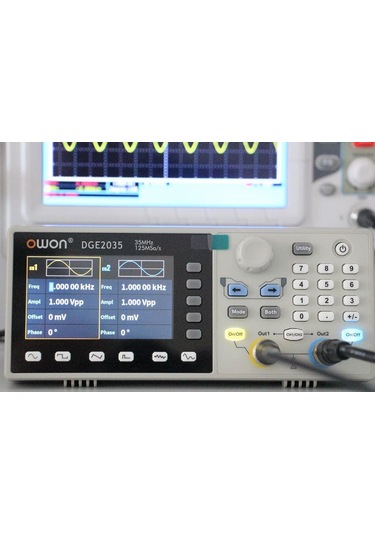 Owon Dge2035 Keyfi Fonksiyon Jeneratör 35 Mhz