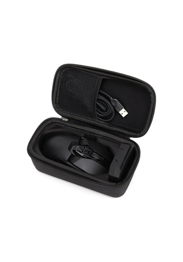 Suofeng Logitech G903/g900 Oyun Fare İçin Eva Sert Kasa, Darbe Ve Suya Dayanıklı, Kabloları Saklamak İçin Ağızlı Cep, Taşınabilir Taşıma Çantası Siyah