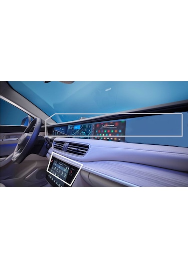 Togg T10x Dijital Gösterge Ve Multimedya Tüm Set Ekran Koruyucu