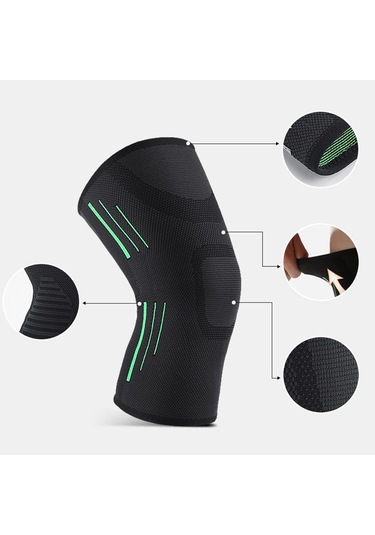 Cbtxglobal Kyncicor Ab022 Kaymaz Destekli Ultra Ince Koruyucu Spor Dizlik (543174150)