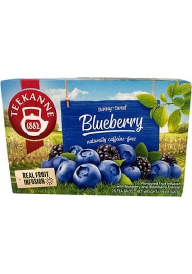 Blaubeere 20'li Bardak Poşet Çay 45g 5 Adet