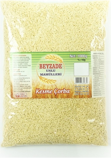 Beyzade Unlu Mamülleri Kesme Çorba 1 KG
