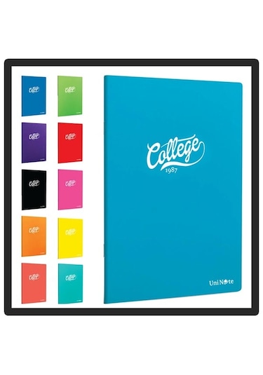 Çınar Smart 40 Yaprak A4 Çizgili Defter Pp Spiralli - 4 Adet Çok Renkli