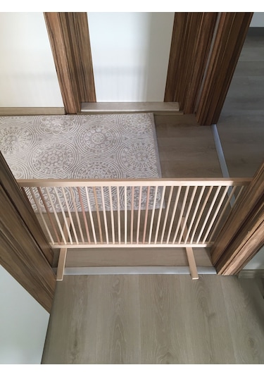 Sık Aralıklı Ahşap Köpek Çiti (Yükseklik 50 cm.)