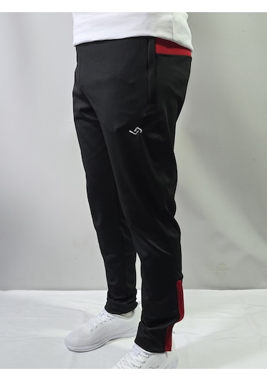 Jump Erkek Dalgıç/scuba Slim Fit Fermuarlı Paça Eşofman Altı Siyah/kırmızı Jump Erkek Dalgıç/scuba Slim Fit Fermuarlı Paça Eşofman Altı Siyah/kırmızı