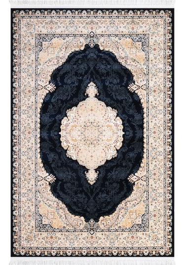 Şehzade Halı Ottoman Serisi 8001 Lacivert 160 x 230