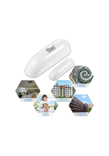 Supermarket1 Neo Coolcam Nas-ds01z Z-wave 868.4mhz Akıllı Pencere/kapı Alarm Sensörü - Fibaro/smarthings Uyumlu Ev Güvenlik Sistemi