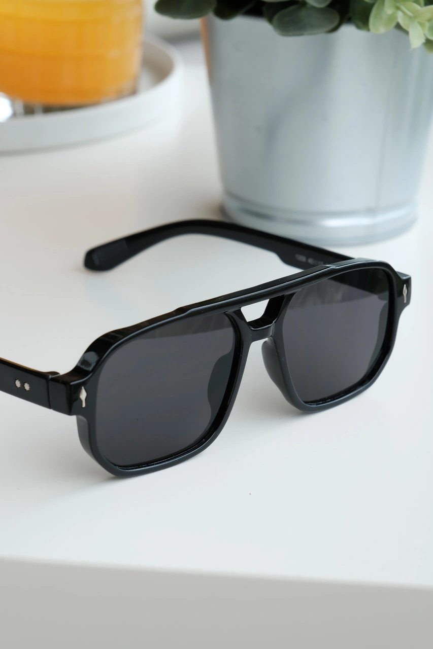 Royal Eyewear Re1009 Siyah Güneş Gözlüğü Siyah - Mavi