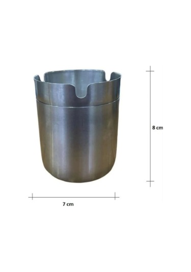 Kısmet Kk060 Çelik Kokusuz Küllük 0.60mm 430 Kalite