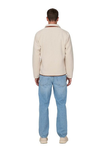 Only&sons Onsdallas Lıfe Sherpa Jac Bej Erkek Ceket 000000000102482048 Bej