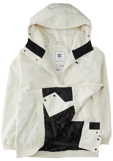Dc Dc Kadın Snowboard Ceketi Chalet Anorak Açık Gri Sb Gri