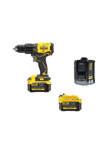 Stanley Fatmax SBD715B 18 V 4.0 AH Çift Akülü Darbeli Vidalama Makinesi