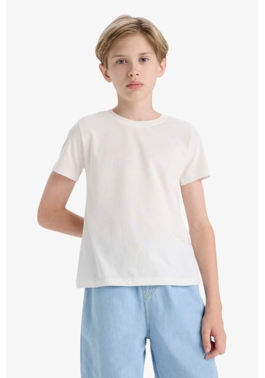 Defacto Erkek Çocuk Jean Şort D8575a825smnm39 Mavi