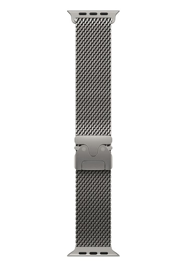 Apple Uyumlu Watch 44mm Zore Krd-100 Titanyum Hasır Kordon