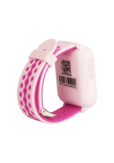 Konesam Çocuk İzleme Saati - Lbs Konumlama, 2g Arama, Sos Alarm, Elektronik Çit, 1.54" Tft Dokunmatik Ekran, Pembe Usb Kablosu Rastgele
