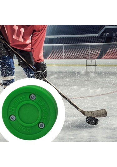 Homyl Roller Hokey Diski Uygulama Hediyesi Oyun Eğitimi Yeşil Yeşil