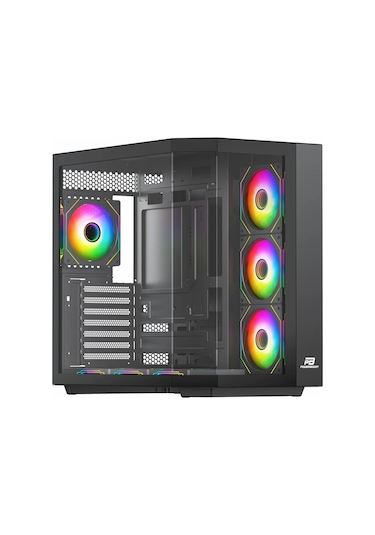 Powerboost Pb-a4375b 750w 80+ Bronz Usb 3.2 Argb Atx Mid Tower Siyah Kasa