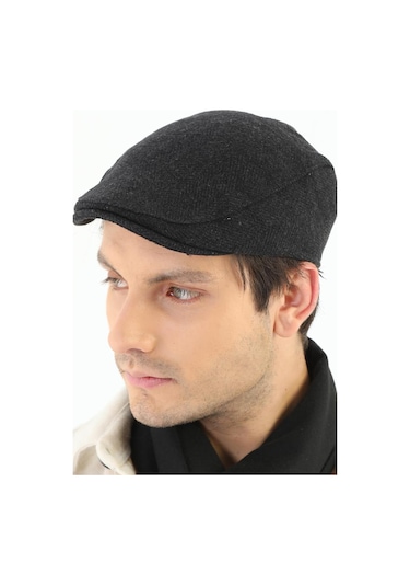 Kışlık Spor Kasket Antrasit Çok Renkli