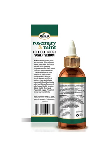 Difeel Rosemary & Mint Saç Kökü Güçlendirici Saç Derisi Serumu 118ml