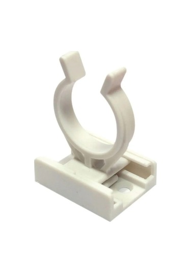 Baza Klipsi Tekli 4 Adet Beyaz