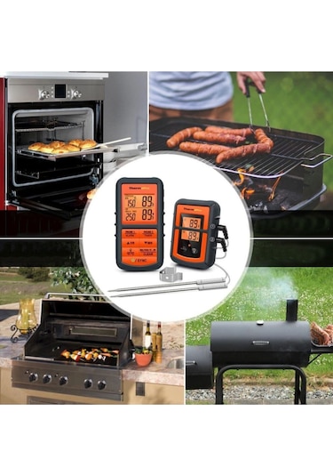 ThermoPro TP-08C Kablosuz Alarmlı Saplamalı Gıda Termometresi
