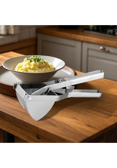 Honeybeeshop 1 Paket Paslanmaz Celik Patates Ezici Puresi Sebze Meyve Manuel Sikacak Pres 1pc