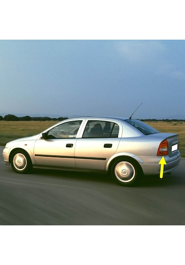 Opel Astra G Sedan 98-04 Sol Arka Stop Fren Lambası Sarı Sinyalli