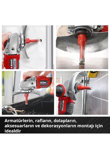 Einhell Taş Delici Uç Seti 7 Parçam-Case Kutu - 49500400