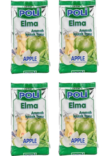 Poli Toz İçecek Elma 300 Gr X 4 Adet 300 G