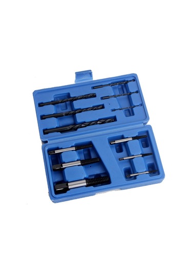 12 Adet Kırık Vida Çıkarma Seti Soyulan Vidaları Çıkarmak İçin Kullanılır.