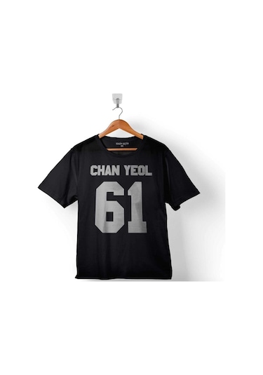 Exo Chanyeol Chan Yeol 61 Logo Çocuk Tişört