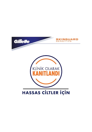 Gillette Skinguard Yedek Tıraş Bıçağı 4'lü