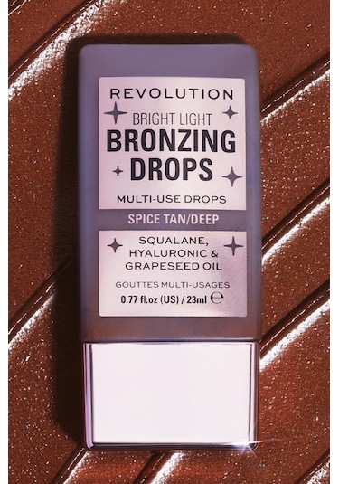 Revolution Bright Light Drops Likit Bronzer Deep