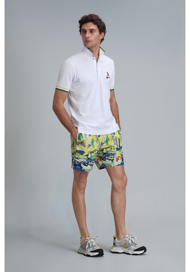 Lufian Vıev Erkek Deniz Şortu Sarı Sarı 111220100100900 Sarı