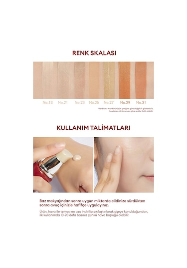 Missha Yoğun Kapatıcılık Sunan BB Krem M Perfect Cover BB Cream Ex No: 25 20 ML